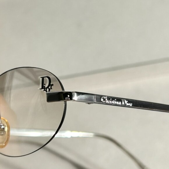 DIOR VINTAGE TINTED LOGO CAT 29GNM SUNGLASSES - Picture 5 of 10